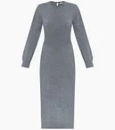 Váy cashmere Loro Piana nữ xám